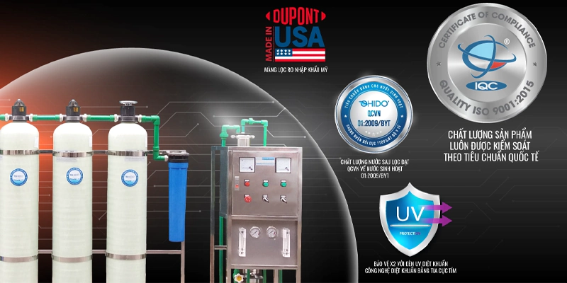 avt dây chuyền lọc nước công nghiệp