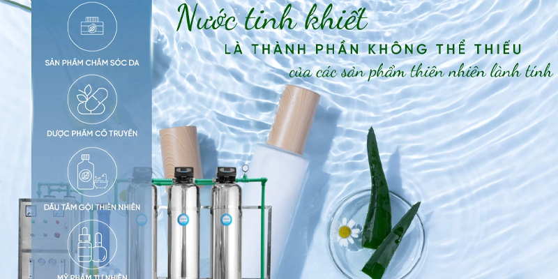 avt nước siêu tinh khiết