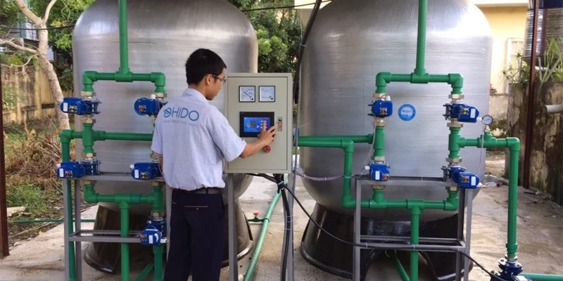 avt Dây chuyền lọc nước tuần giáo