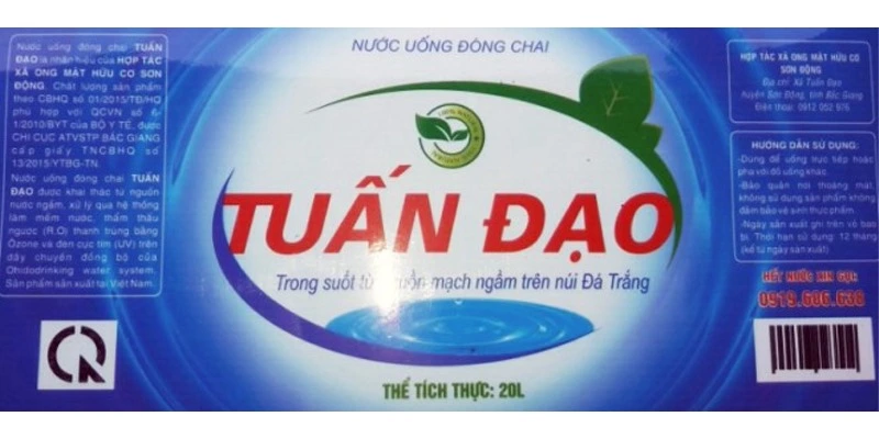 avt Dây chuyền lọc nước đóng bình tuấn đạo