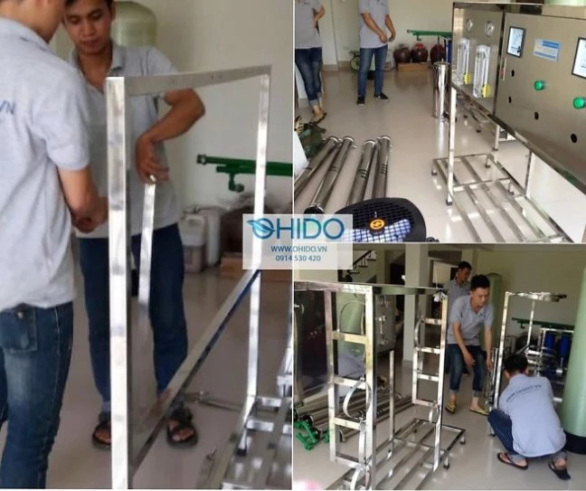 Hệ thống lọc tổng đầu nguồn tinh khiết lideco 6