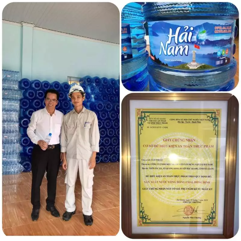 dây chuyền lọc nước hải nam 3