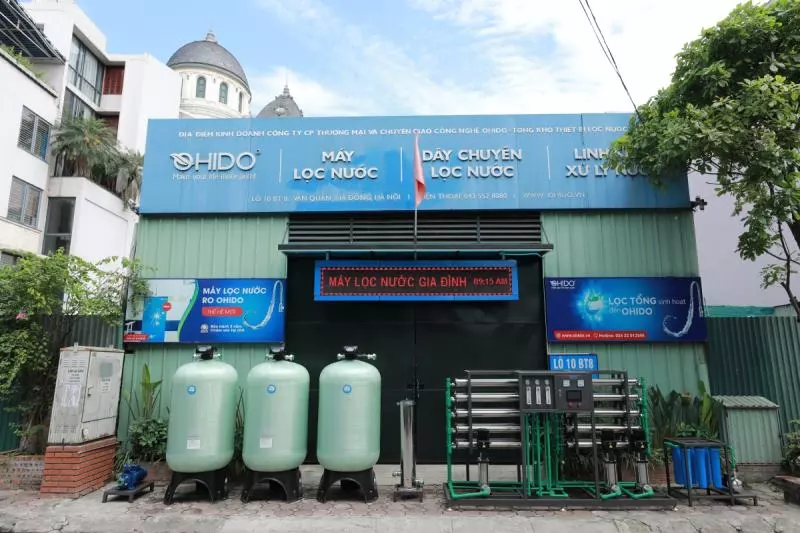 Dây chuyền lọc nước paldovina 1