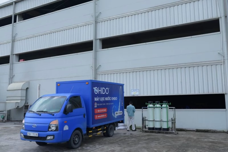 dây chuyền lọc nước panasonic 2