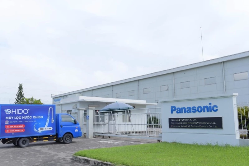 dây chuyền lọc nước panasonic