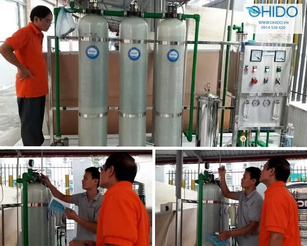Dây chuyền lọc nước lương thế vinh 5