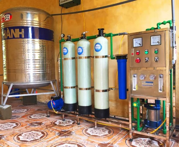Dây chuyền lọc nước mầm non kim truy 2