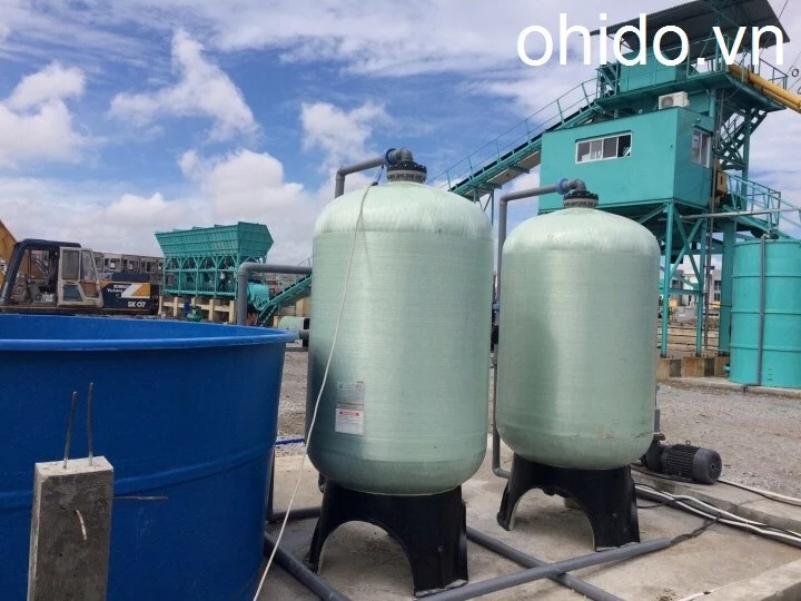 hệ thống lọc nước giếng khoan bệnh viện kiên giang 5