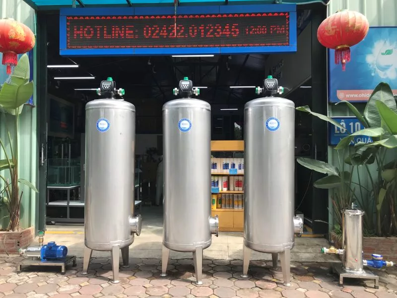 Dây chuyền lọc nước hanyang 2