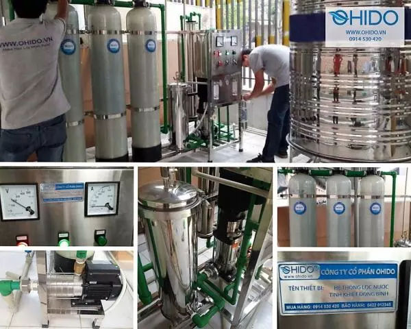 Dây chuyền lọc nước lương thế vinh 4