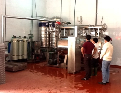 Dây chuyền lọc nước đóng bình dabaco 2