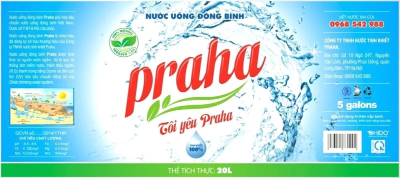 Dây chuyền lọc nước đóng bình praha 2