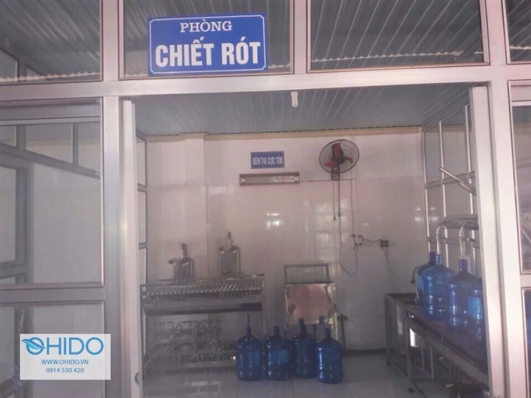 Dây chuyền lọc nước đóng bình tuấn đạo 2
