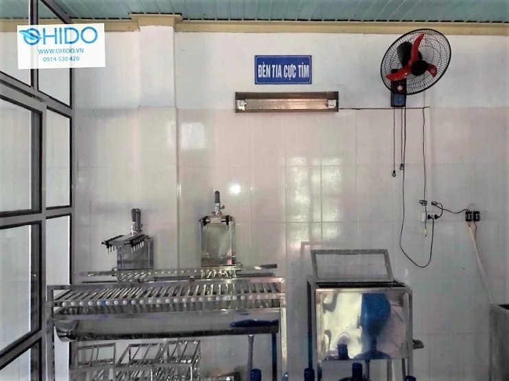 Dây chuyền lọc nước đóng bình tuấn đạo 3