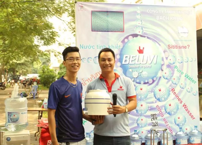Dây chuyền lọc nước beluvi 1