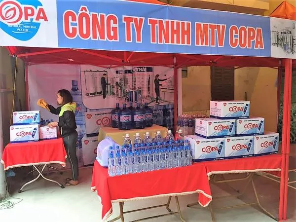 Dây chuyền lọc nước copa 1