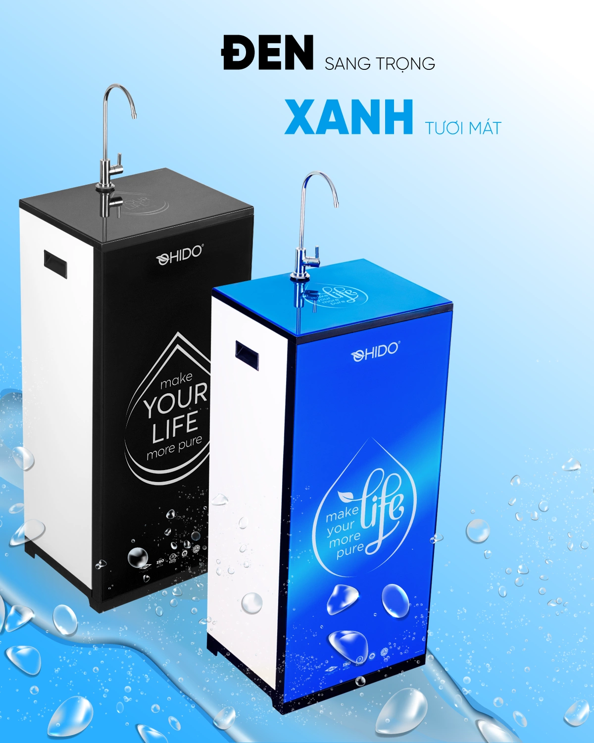 tủ 3d cho máy lọc nước gia đình