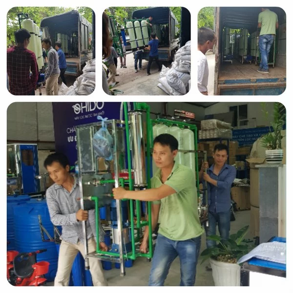 Dây chuyền lọc nước mầm non kim truy